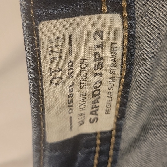Diesel Jean's size 10Y - Picture 3 of 7